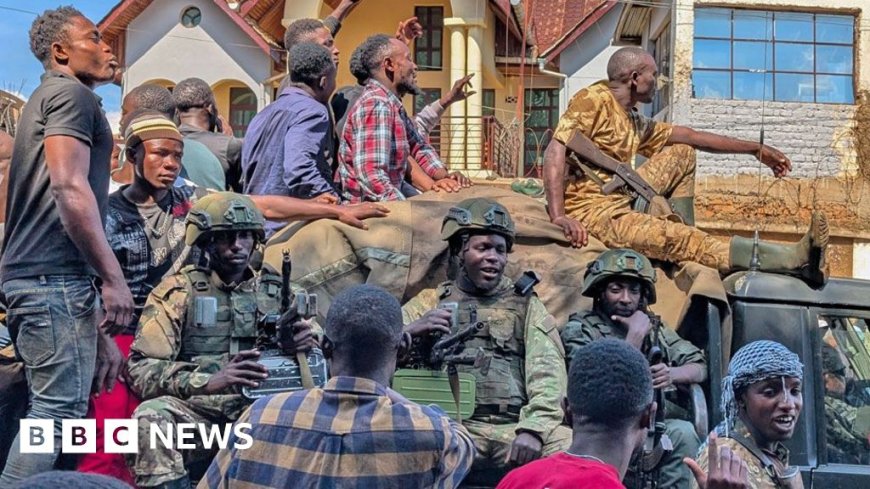Second DR Congo city falls to Rwanda-backed rebels