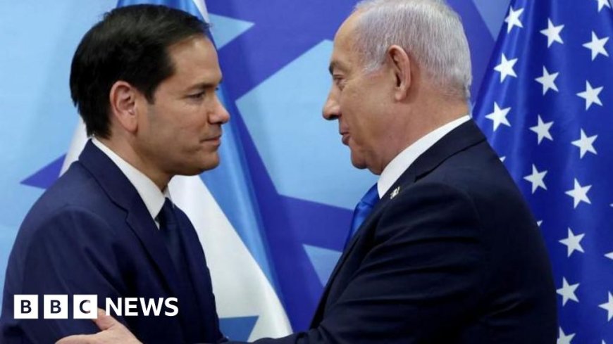 Netanyahu praises Trump's 'bold vision' for Gaza at Rubio meeting