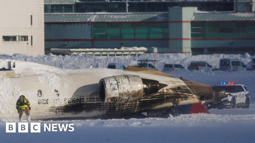 Witnesses tell of moment plane crashed and flipped