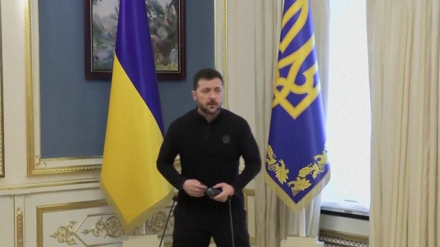Ukraine’s Zelenskyy hits back at Trump’s claim on who started the war