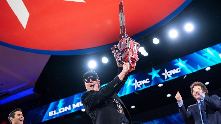 Argentina’s president gifts chainsaw to Trump adviser Elon Musk