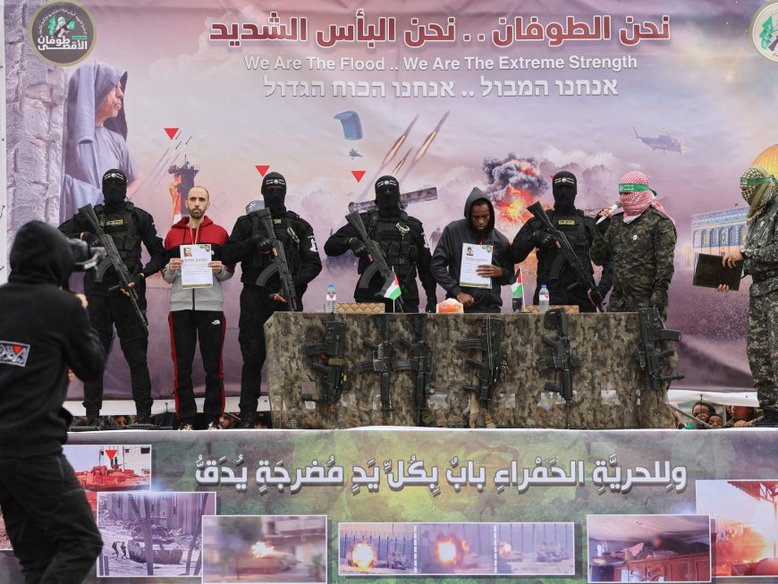 Hamas releases two more Israeli captives in Gaza as part of ceasefire deal