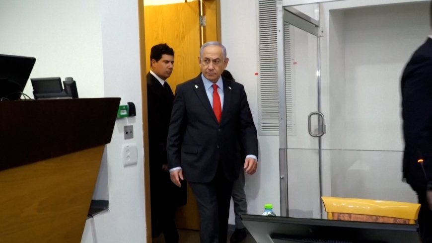 Video: Israeli PM Netanyahu appears in court to resume corruption trial