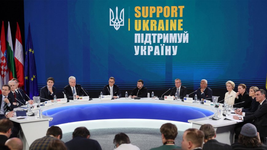 World leaders support Ukraine at the war’s third anniversary summit