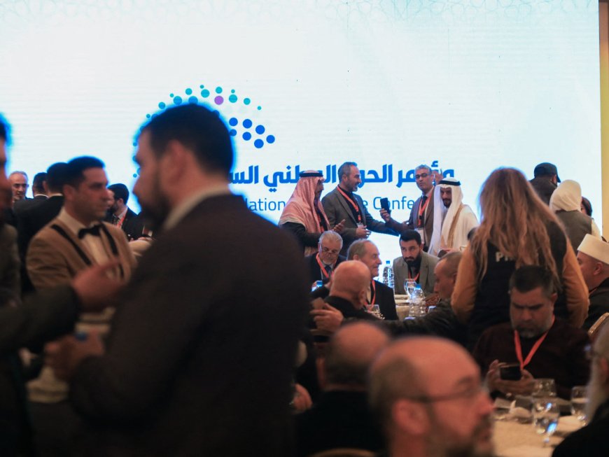 Syria’s interim leader launches national dialogue on political transition